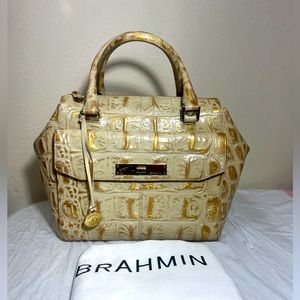 BRAHMIN MALIA BAG 13 x9 x 6